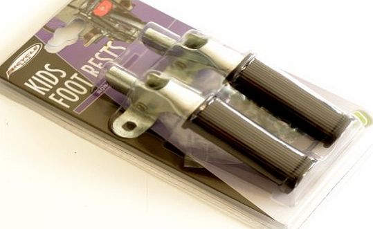 iOSSS Universal fitting bicycle foot rests for pillion child passengers