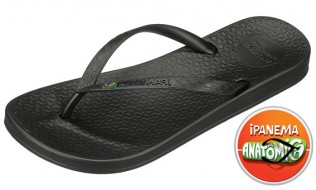 Beach Black Flip Flop