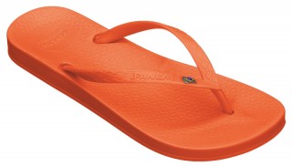 Ipanema beach orange flip flop
