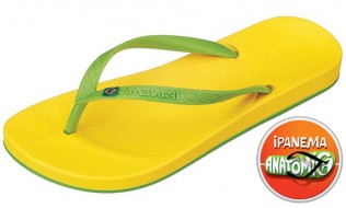 Beach Yellow Flip Flop
