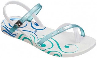 Ipanema G2B Clear White/Blue Sandal