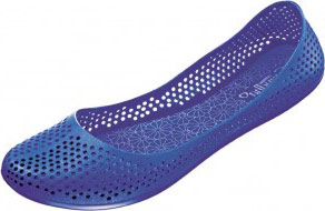 Jelly Flat Blue Shoe
