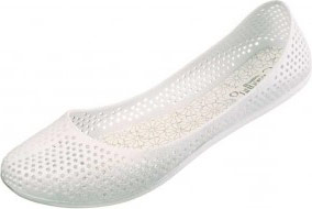 Jelly Flat White Shoe
