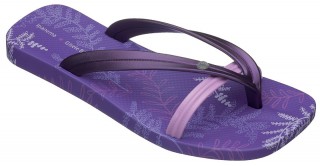 Ipanema Leaf Purple flip flop