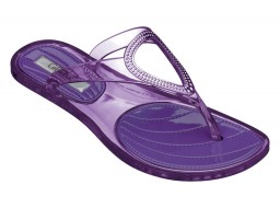Motion purple flip flop