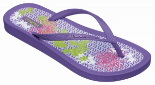 Ipanema nectar purple flip flop