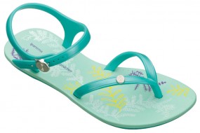 pod turquoise flip flop