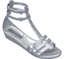 Roman Silver flip flop