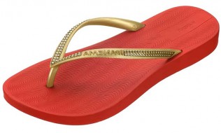 Sun Red Flip Flop