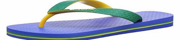 Ipanema Unisex-Adult Bicolour Thong Flip Flops 81046 Blue/Green 9 UK, 43 EU
