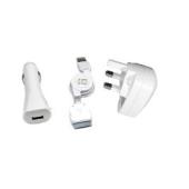 iPod 3 In 1 Charger Kit Including Car  Mains &