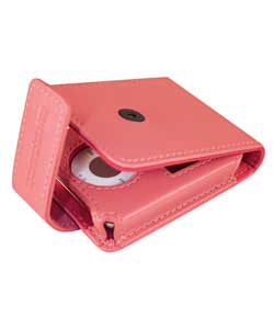 ipod 3G Nano Pink Leather Case