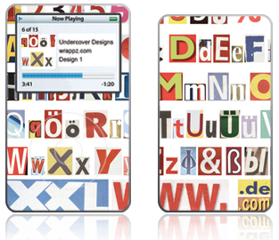 ipod Classic Alphabet