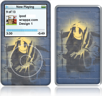 ipod Classic Banksy Reaper