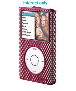 ipod Classic Red Microgrip Case