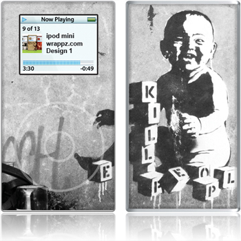 ipod Mini Banksy Baby