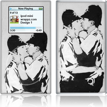 ipod Mini Banksy Police