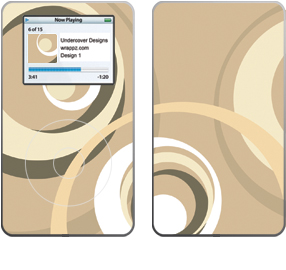 ipod Mini Brown Circles
