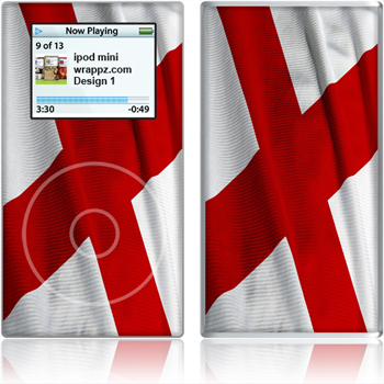 ipod Mini English Flag