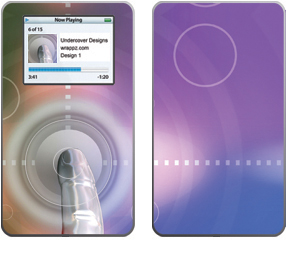 ipod Mini Finger on Button