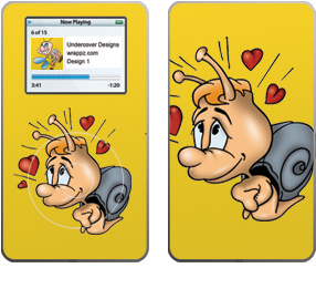 ipod Mini Snail Love