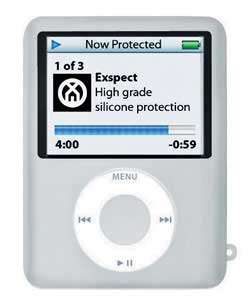 ipod Nano 3G Clear Silicone Skin
