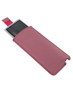 ipod Nano 4G and 5G Pink Leather Case