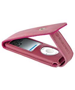 ipod Nano 4g Leather Case - Pink