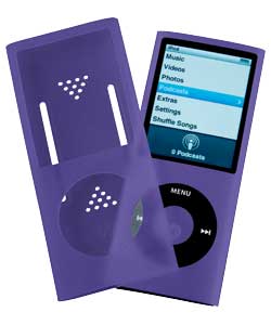 iPod Nano Gen 4 Clear Silicone Case