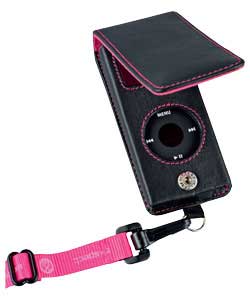 iPod Nano Leather Case Pink