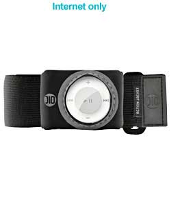 iPod Shuffle Black Workout Case