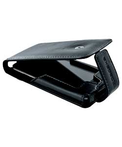 ipod Touch 2G Black Leather Case