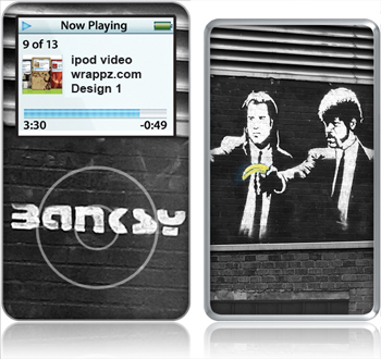 ipod Video Banksy Pulp Fiction