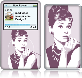 iPod Video Entertainment Audrey Hepburn