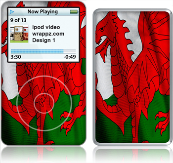 ipod Video Welsh Flag