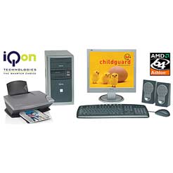 iQON AMD Athlon 64 Power Plus PC Package 17in