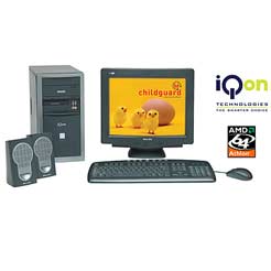 AMD Athlon 64 Power Plus PC with 17 CRT
