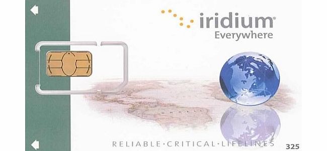 Iridium GTC Iridium Satellite Phone Prepaid SIM Card with 50 Minutes