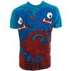 Iron Fist Cookie Monsters T-Shirt (Teal Blue)
