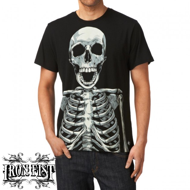 Iron Fist Mens Iron Fist Death In Arms T-Shirt - Black