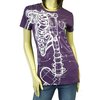 Iron Fist Robo Wishbone Girls T-Shirt (Purple)