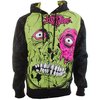 Zombie Chomper Full Zip Hoody (Black)