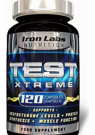 Iron Labs Nutrition Test Xtreme: Testosterone Booster - Muscle Growth 
