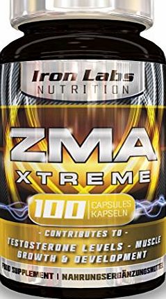 ZMA Xtreme - ZMA 500mg - Testosterone Booster - Muscle Growth & Strength Development (150 Capsules, 75 Servings)