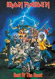 Best Of The Beast Textile Poster