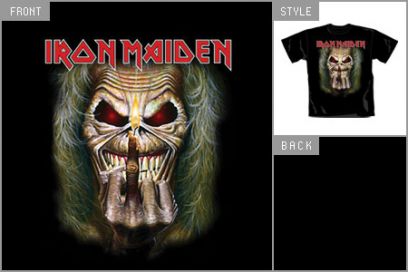 iron maiden (Eddie Finger) T-Shirt brv_12482046_D
