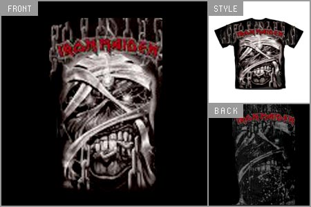 iron maiden (Gigantic Mummy Head) T-shirt