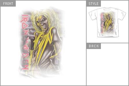 Iron Maiden (Killers Vertical Logo) T-shirt