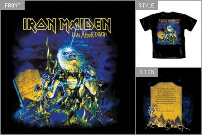 iron maiden (LAD Grave) T-Shirt brv_12482051_D