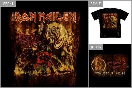 iron maiden (NOTB Corroded) T-shirt brv_12482066_P